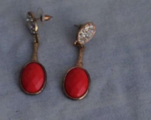 Costume Jewlery Orange earrings