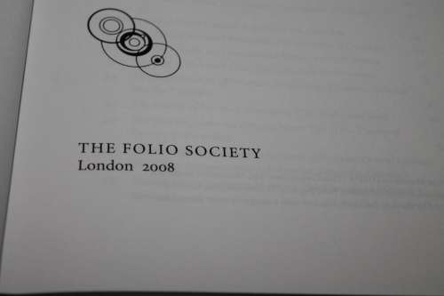 Folio Society Isaac Newton principia Mathematica 2 Volumes