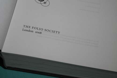 Folio Society Isaac Newton principia Mathematica 2 Volumes