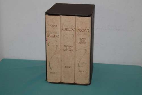 Folio Society Oscar Wilde 3 Volumes Box Set