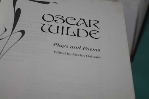 Folio Society Oscar Wilde 3 Volumes Box Set