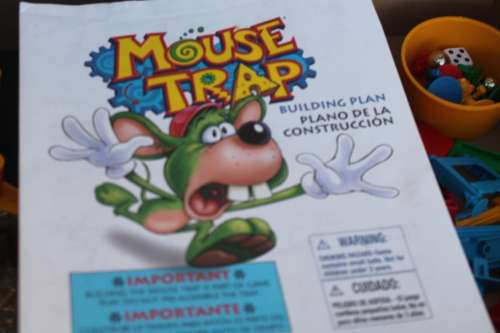 Vintage Mouse Trap Game