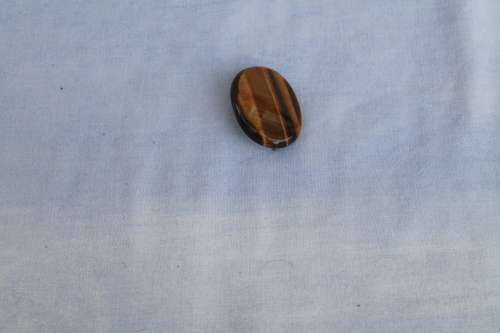 Tiger Eye Vintage Brooch