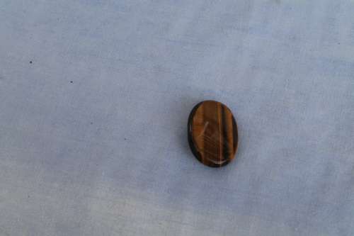 Tiger Eye Vintage Brooch