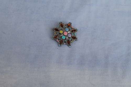 Colorful Vintage Brooch
