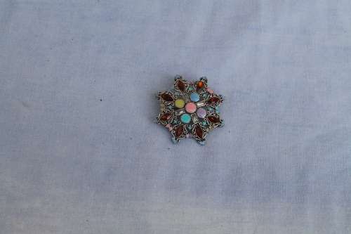 Colorful Vintage Brooch