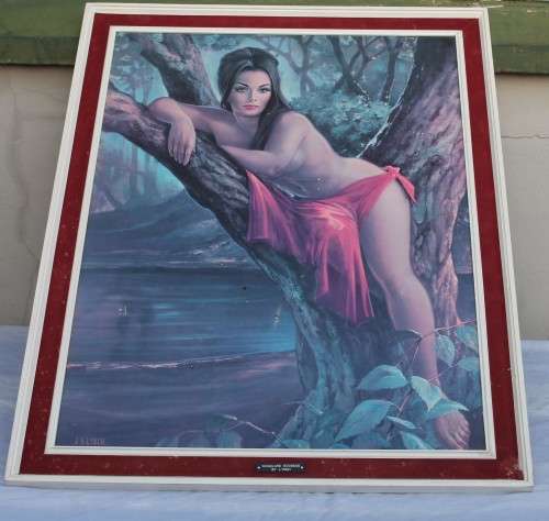 J H Lynch Woodland Goddess Print