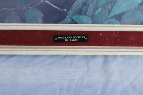 J H Lynch Woodland Goddess Print