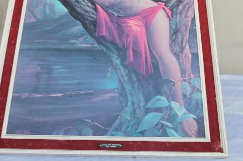 J H Lynch Woodland Goddess Print