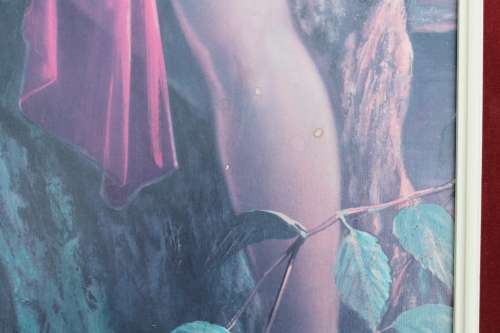 J H Lynch Woodland Goddess Print