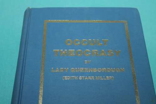 Occult Theocrasy vol 1& 2 Lady Queenborough Starr Miller