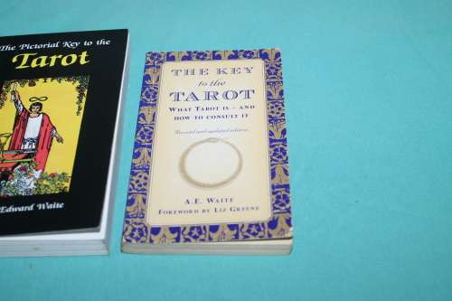 2 Books A E Waite The Key to the Tarot and Pictorial Key to the tarot