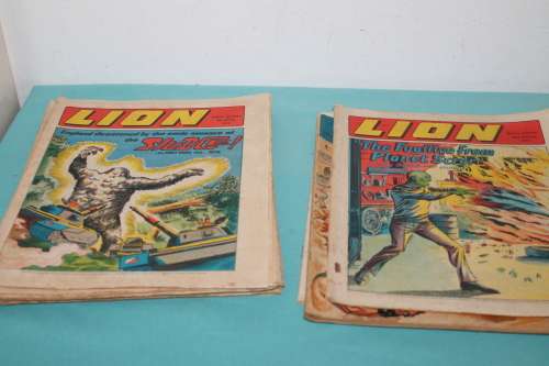 13 Lion Comic`s From the 70`s