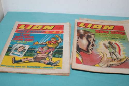 13 Lion Comic`s From the 70`s