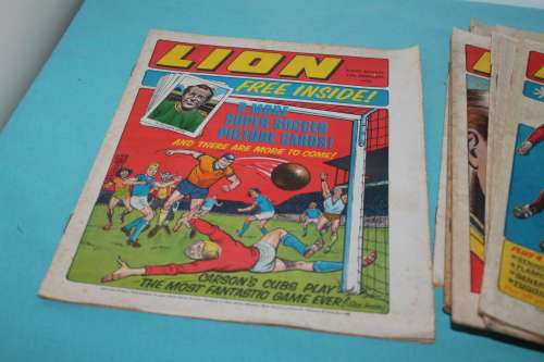 13 Lion Comic`s From the 70`s