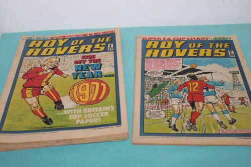 10 Roy of the Rovers Comic`s
