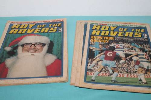 10 Roy of the Rovers Comic`s