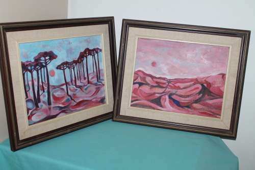 2 Paintings F Gerber