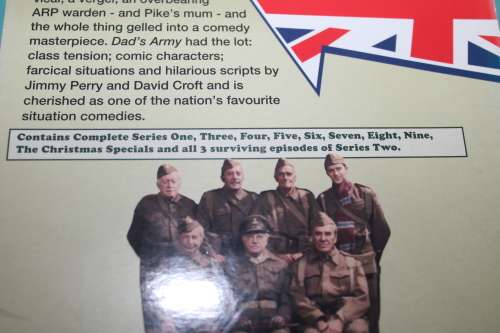 Dad`s Army Complete Collection 1-9 & the Christmas Specials