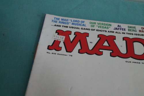Mad Magazine  Oct 1979
