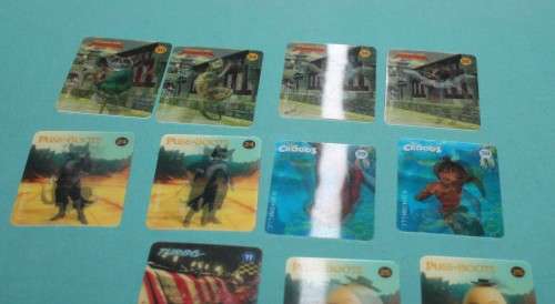 11 Woolworths  Dreamworks Hero`s cards