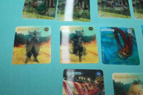 11 Woolworths  Dreamworks Hero`s cards