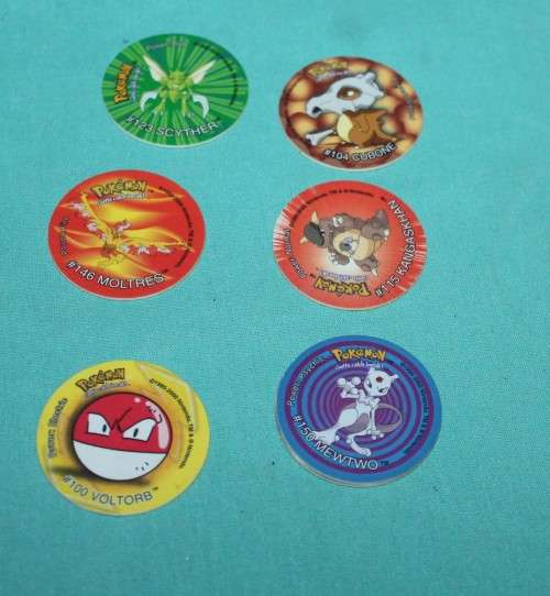 6 Pokémon Tazo`s