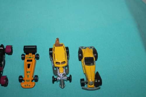 6 Assorted Racing Cars