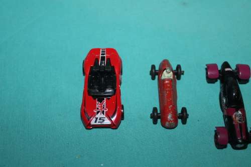 6 Assorted Racing Cars