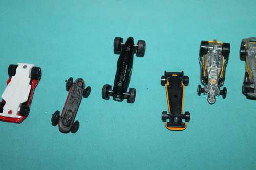 6 Assorted Racing Cars
