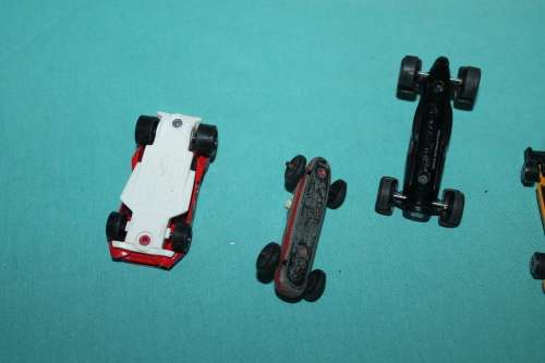 6 Assorted Racing Cars