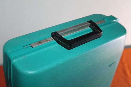 Olivetti Studio 45 typewriter in case