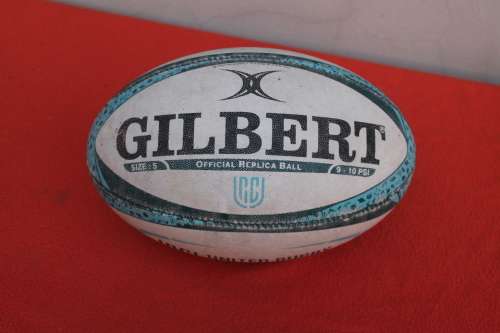 Gilbert Rugby Ball Blue No 5
