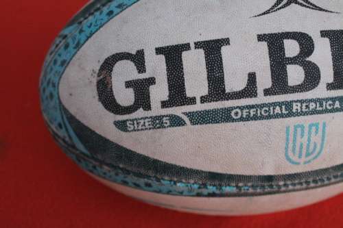Gilbert Rugby Ball Blue No 5