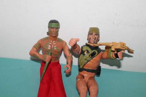 2 Action Man Figures