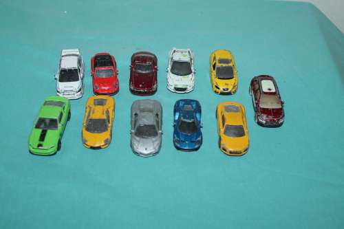 11 Assorted Majorette Cars