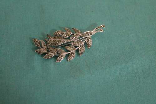 3 Marcasite Brooches