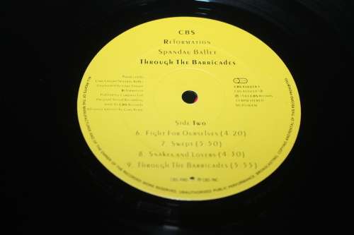 Spandau Ballet  Through the Barricades