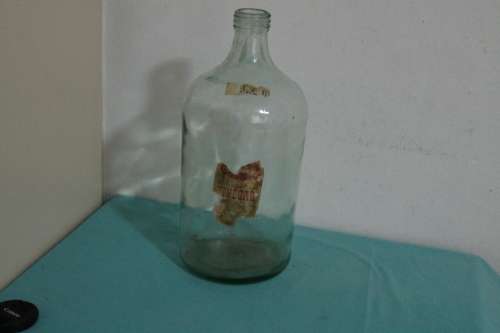 Large Old vinegar bottle
