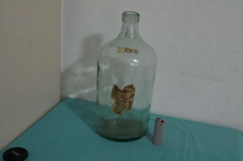 Large Old vinegar bottle