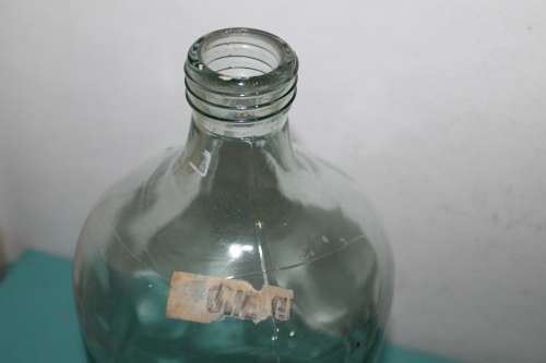 Large Old vinegar bottle