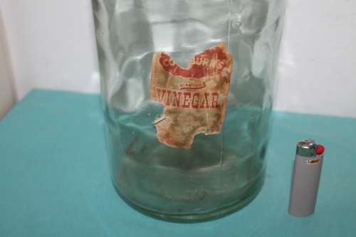 Large Old vinegar bottle