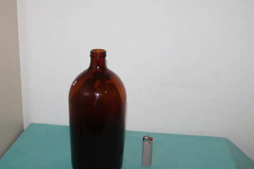 Large Brown Bottle