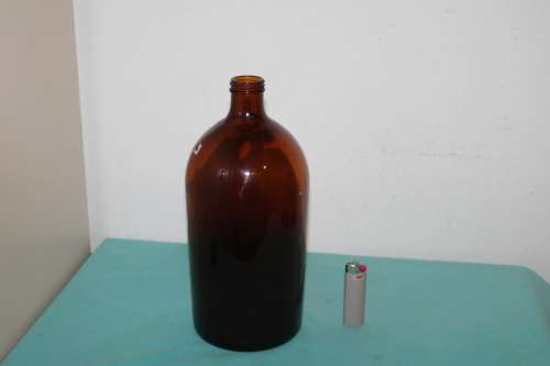Large Brown Bottle
