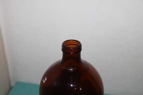 Large Brown Bottle
