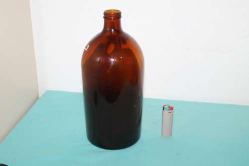Large Brown Bottle
