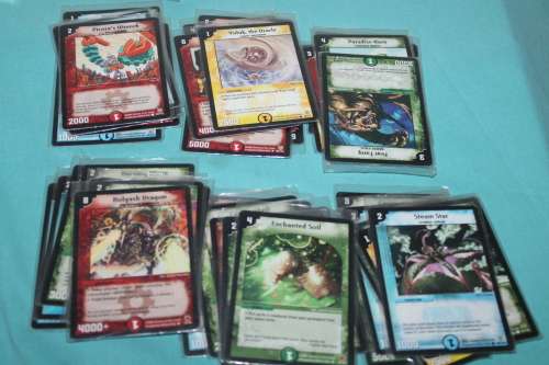 57 Dual Master Trading Cards