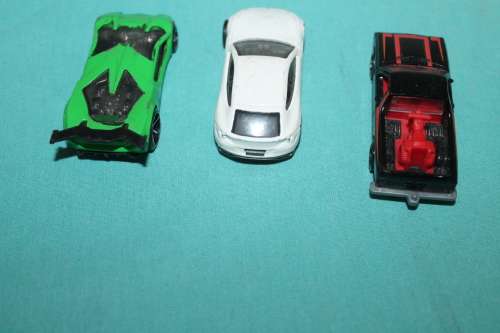 5 Assorted Hot wheels Cars