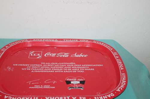 Coca Cola Tray