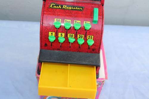 Children`s Metal Cash Register